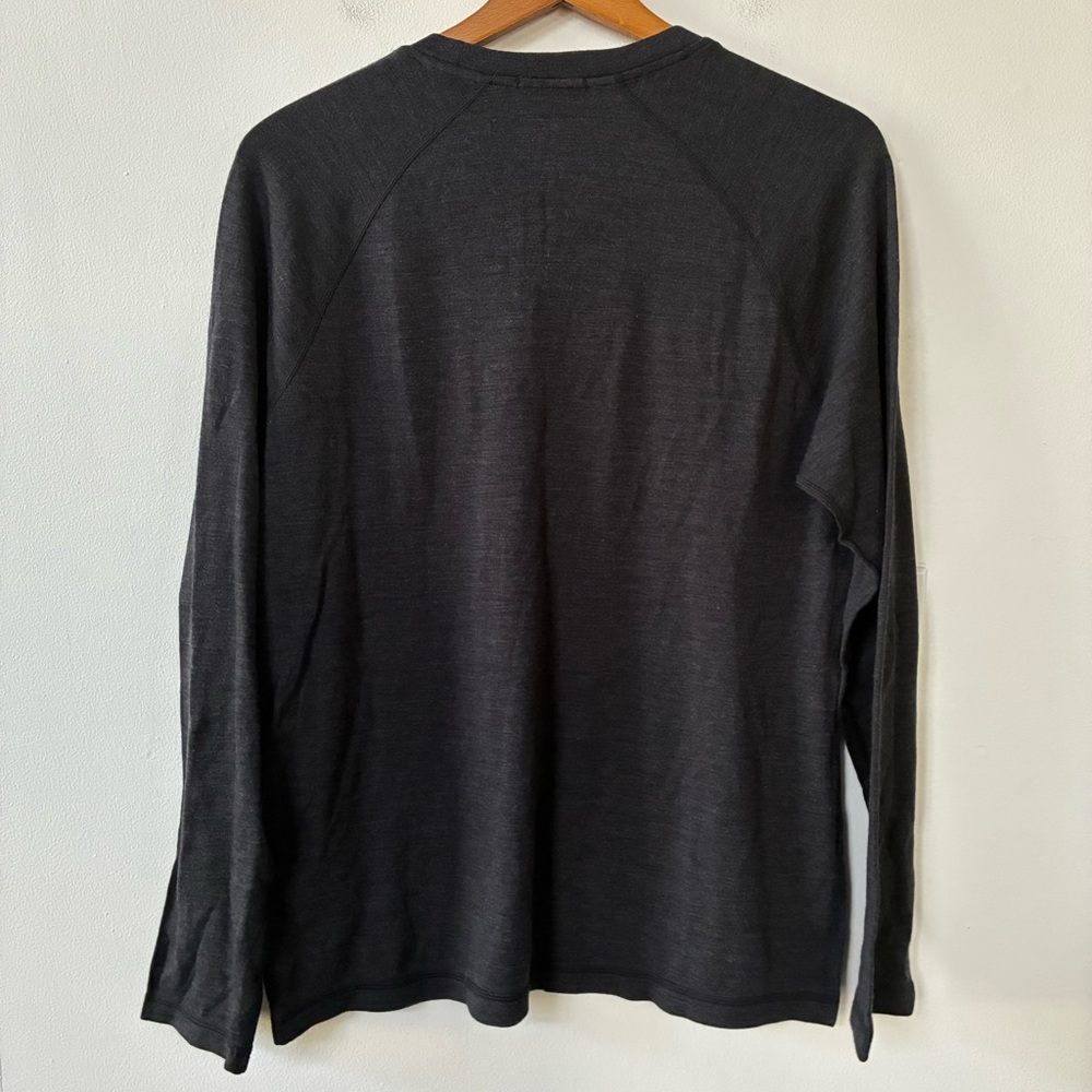 Smartwool Merino Wool 250 Long Sleeve Shirt Grey - Picture 2 of 5